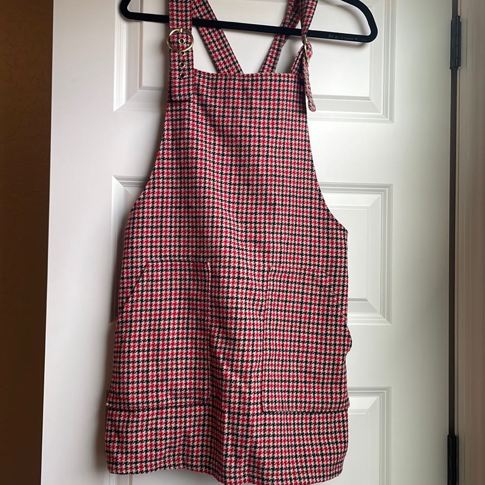 Corduroy overall dress